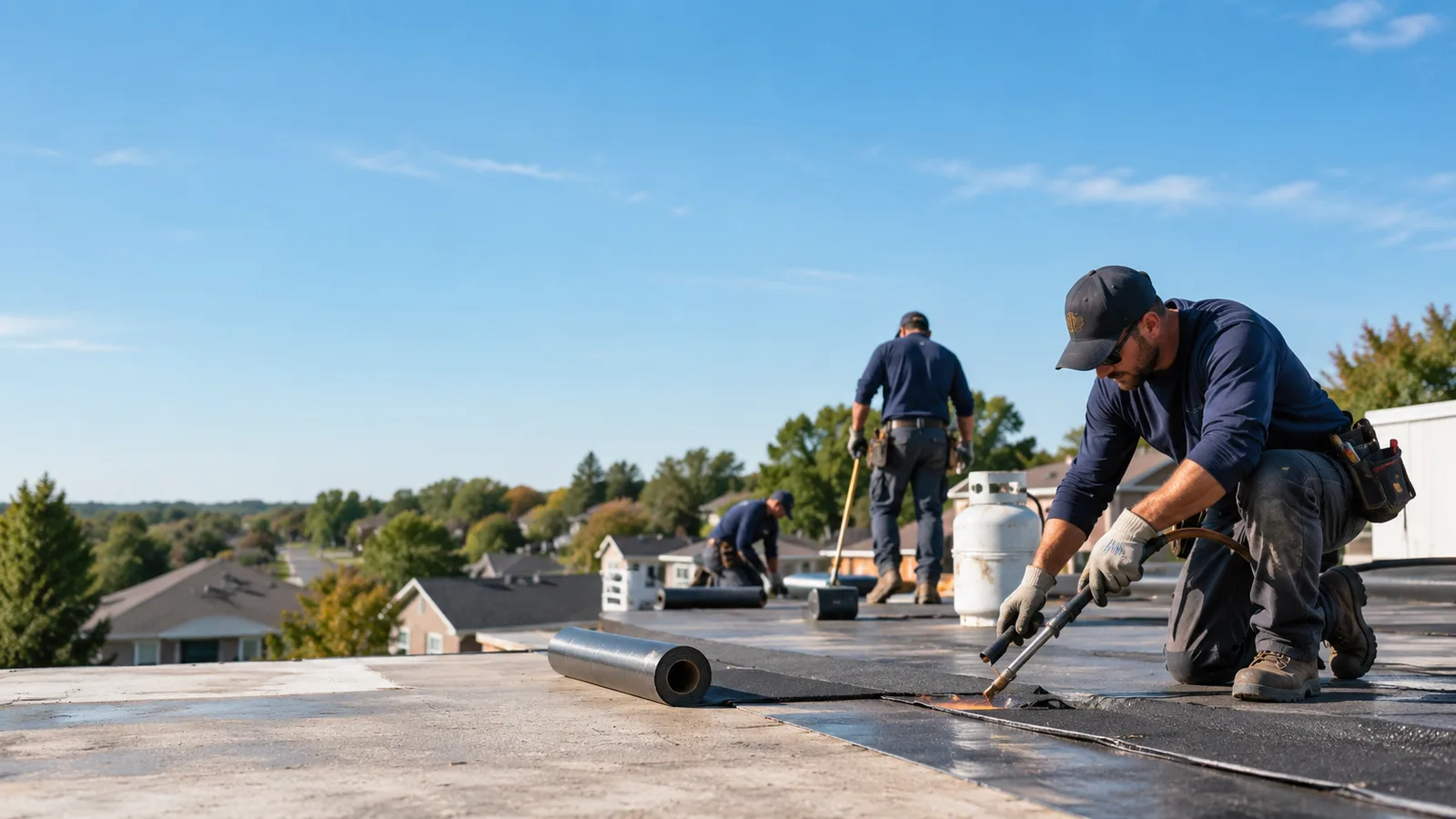 Flat Roof Leak Repair providers in Good Thunder, MN